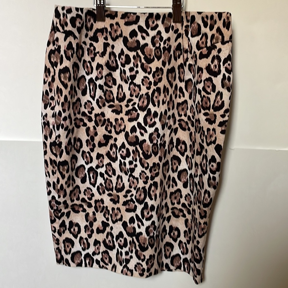 Cheetah Print Skirt